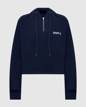 Juun.j Синие худи с молнией JW6141W01R