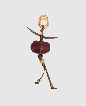 Gianni Chiarini Бордовый брелок в форме граната PCPOMENGRANATE10