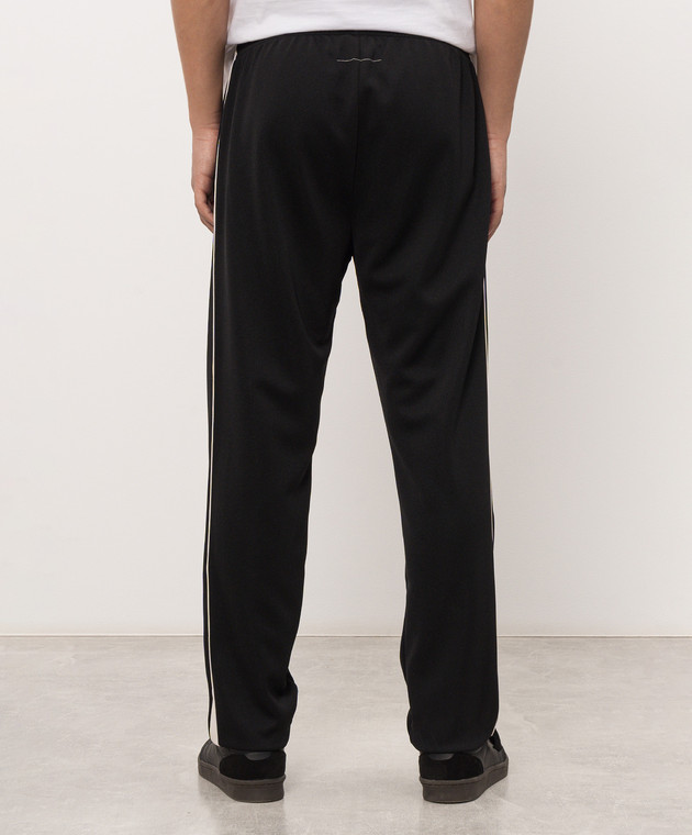 Maison Margiela MM6 Черные джоггеры с вышивкой логотипа SH0KA0076M20217 изображение 3