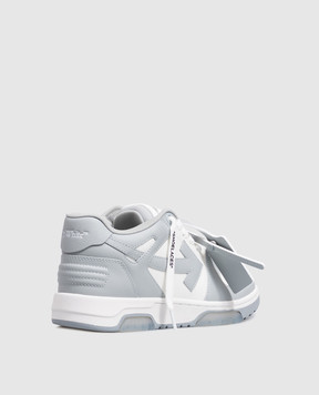 Off-White Шкіряні кросівки Out Of Office з принтом логотипа W259C9L006