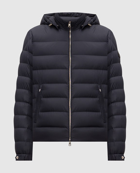 Moncler Синяя пуховая куртка Arneb L20911A00114549SK