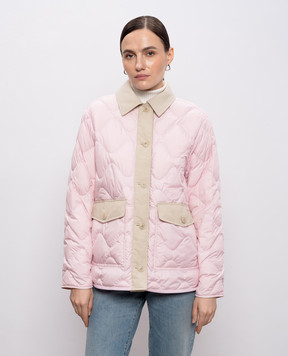 Woolrich Рожева пухова куртка Heritage CFWWOU1137FRUT2635