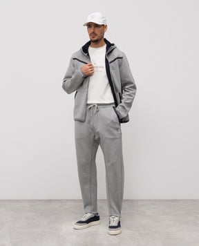 Brunello Cucinelli Біла футболка з принтом M0B138495