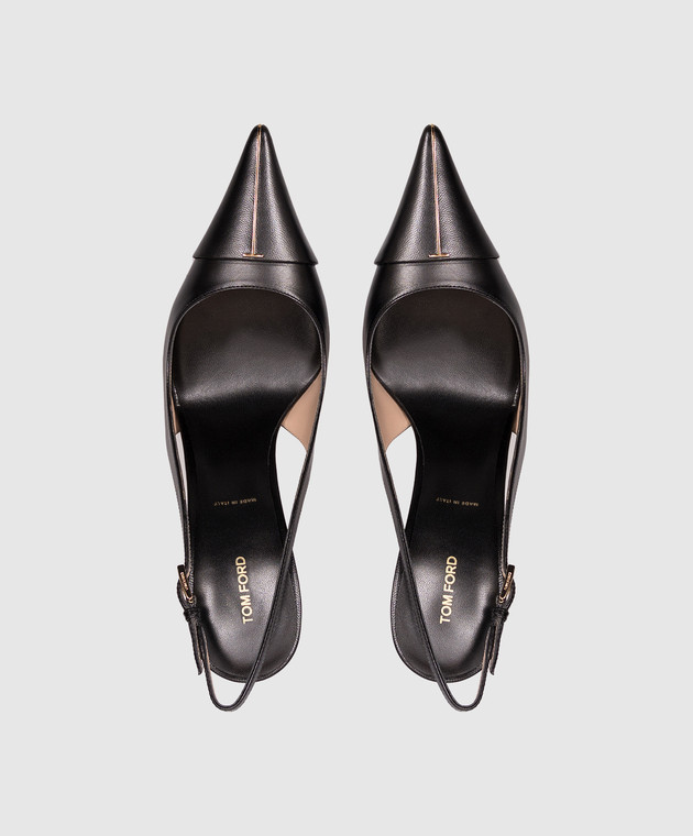 Tom Ford Шкіряні чорні слінгбеки Thea W3929LKD002P зображення 4