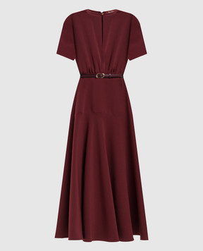 Max Mara Бордова сукня міді ZORRO MSTZORRO