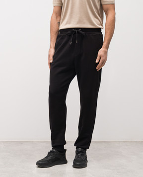 Dolce&Gabbana Черные джогера с логотипом GVS2HZG7PZG