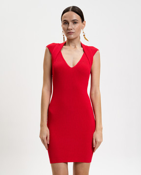 Balmain Рожева сукня міні GF1R4275KJ44