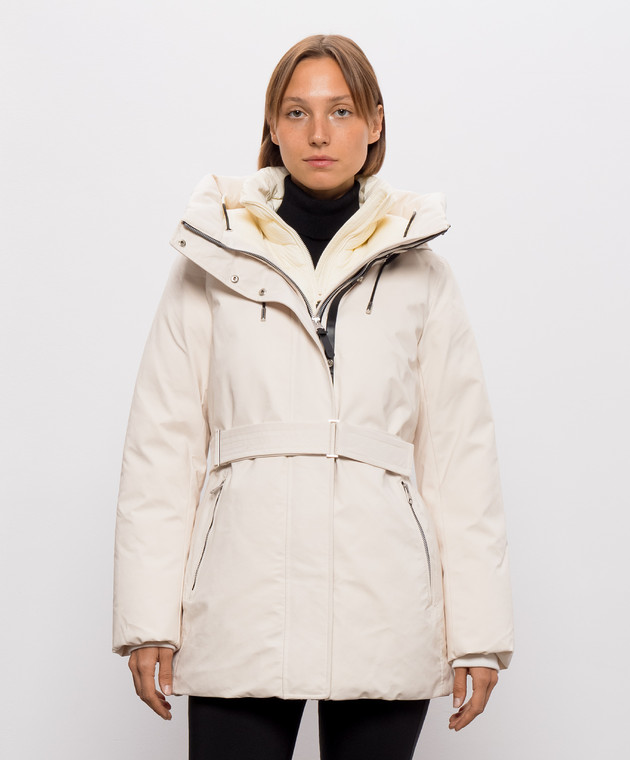 Mackage Бежева пухова куртка Jeni JENINFZ зображення 3