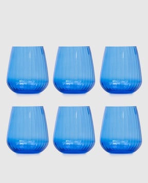 Vema Набір синіх склянок JOY 6 шт JOYDOF