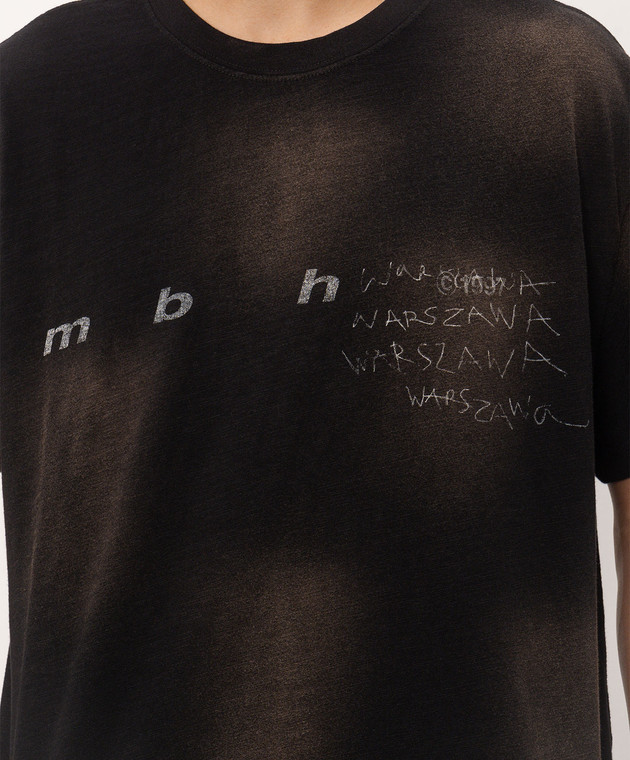 Misbhv Черная футболка MBH 261U133 изображение 5