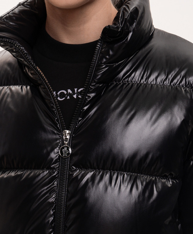 Moncler Черный пуховик Abbadia L20931A001405963V изображение 5