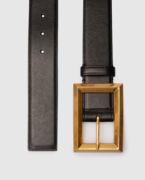 Jimmy Choo Чорний шкіряний ремінь ARLIE ARLIEPKR