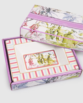 Baci Milano Порцелянова тарілка для закусок Firenze STR2VER01