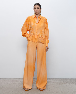 Ermanno Scervino Оранжевые штаны D482P762EMY