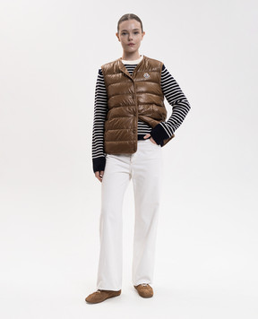 Moncler Коричнева куртка Chocard подвійної конструкції L20931A00003599FN