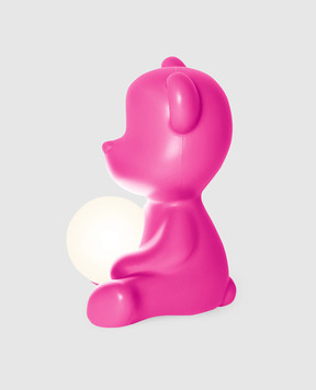 Qeeboo Рожева настільна лампа Teddy Girl 25001FX