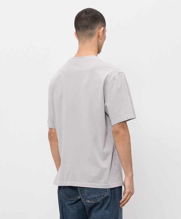 AGOLDE Серая футболка Asha A10091521 изображение 4