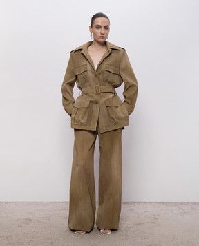Ermanno Scervino Коричнева куртка D486I736CCIPRWK