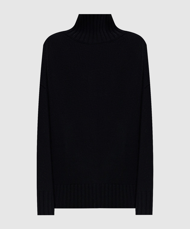Allude Черный свитер из шерсти и кашемира 26517633