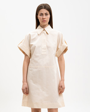 JOSEPH Платье Ali цвета айвори с льном JF009756