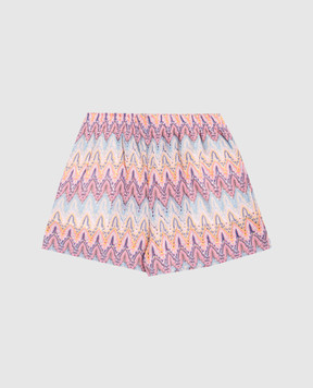 MC2 SAINT BARTH Дитячі шорти у візерунок MEA00303236L