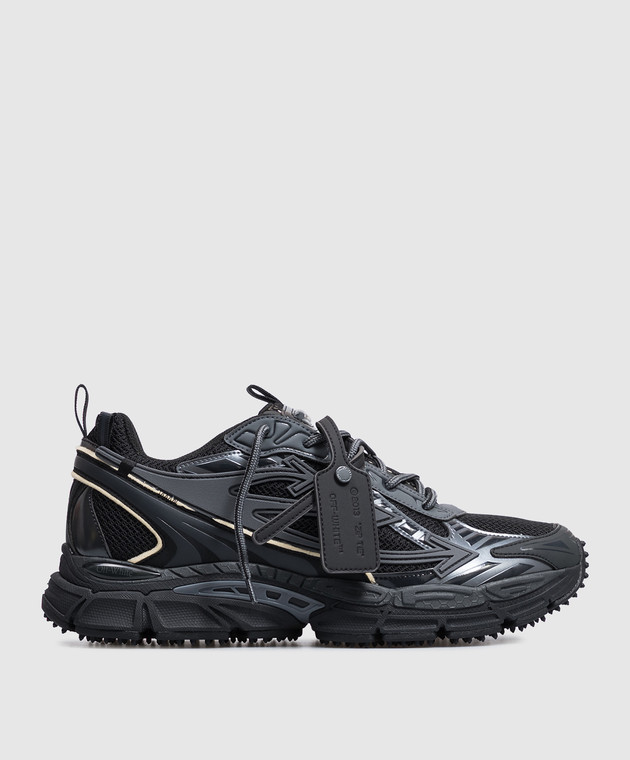 Off-White Чорні кросівки Be Right Back M295C9F001