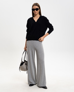 LISA YANG Черный пуловер Surie из кашемира 2025309