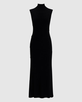 PROENZA SCHOULER Чорна сукня з вовною Federica R2617321KY415