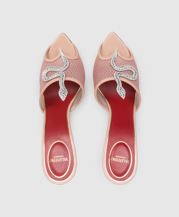 Valentino Рожеві мюлі Coeur Vipère 8W0S0PD7QMA зображення 4