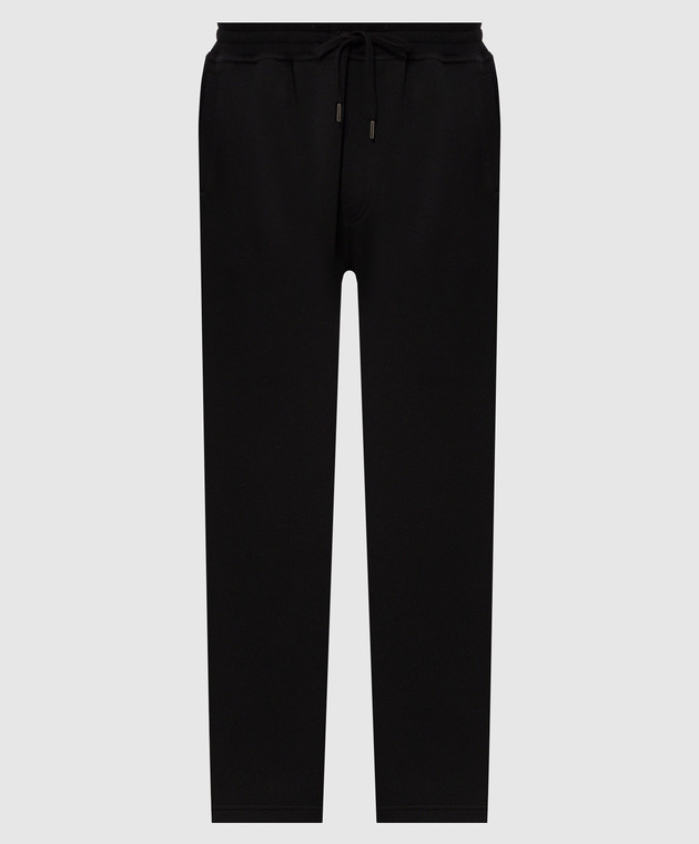 Brunello Cucinelli Спортивные брюки черного цвета MM8313243G