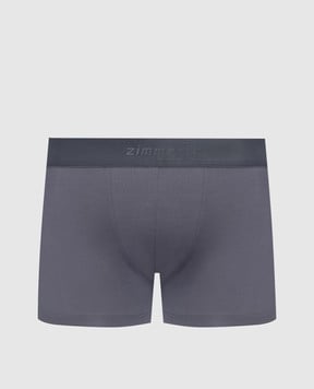 Zimmerli Сині труси-боксери з логотипом 7001343571