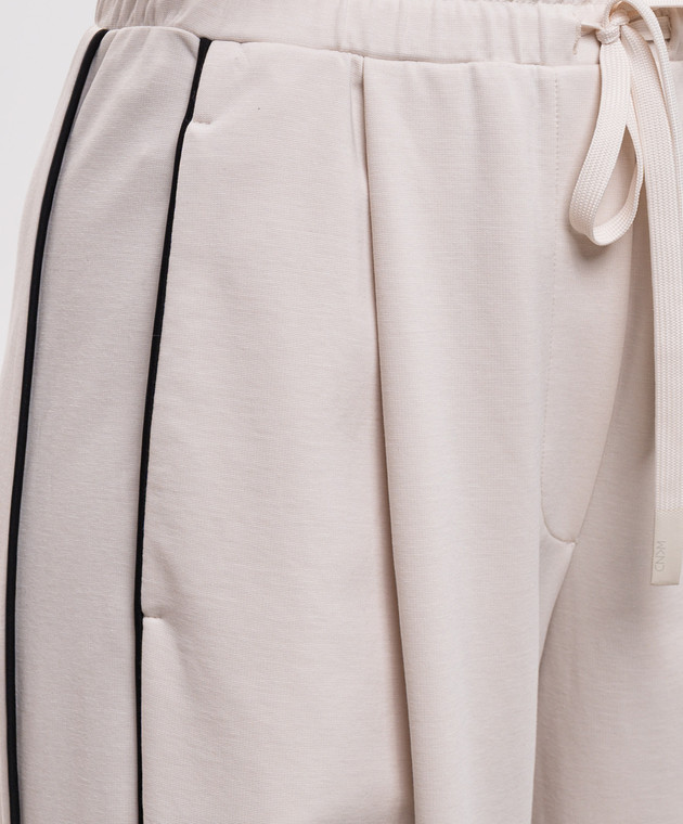 Max Mara Weekend Бежевые спортивные штаны GODEZIA WKDGODEZIA изображение 5