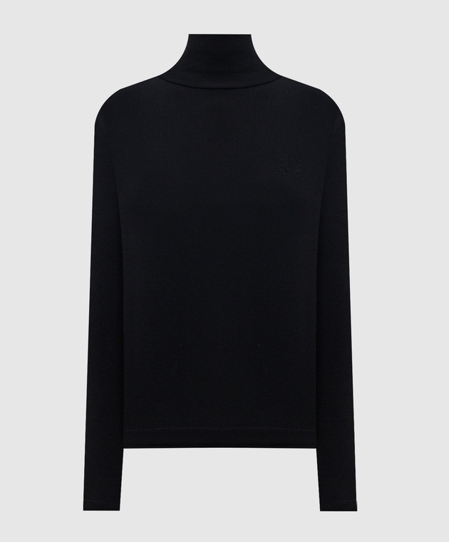 Max Mara Черный гольф CONO из шерсти MXMCONO