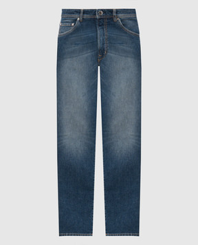 Peserico Синие джинсы с эффектом потертости R54717L86Q04291