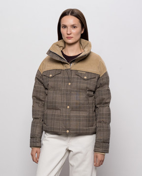 Mackage Коричнева пухова куртка BRIGIT-GC BRIGITGC