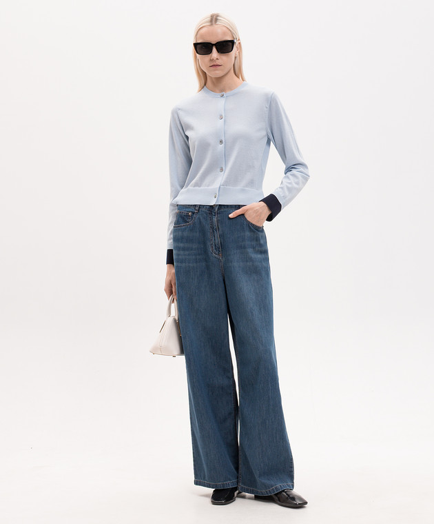 Juun.j Голубой кардиган JW645AW03Q изображение 2
