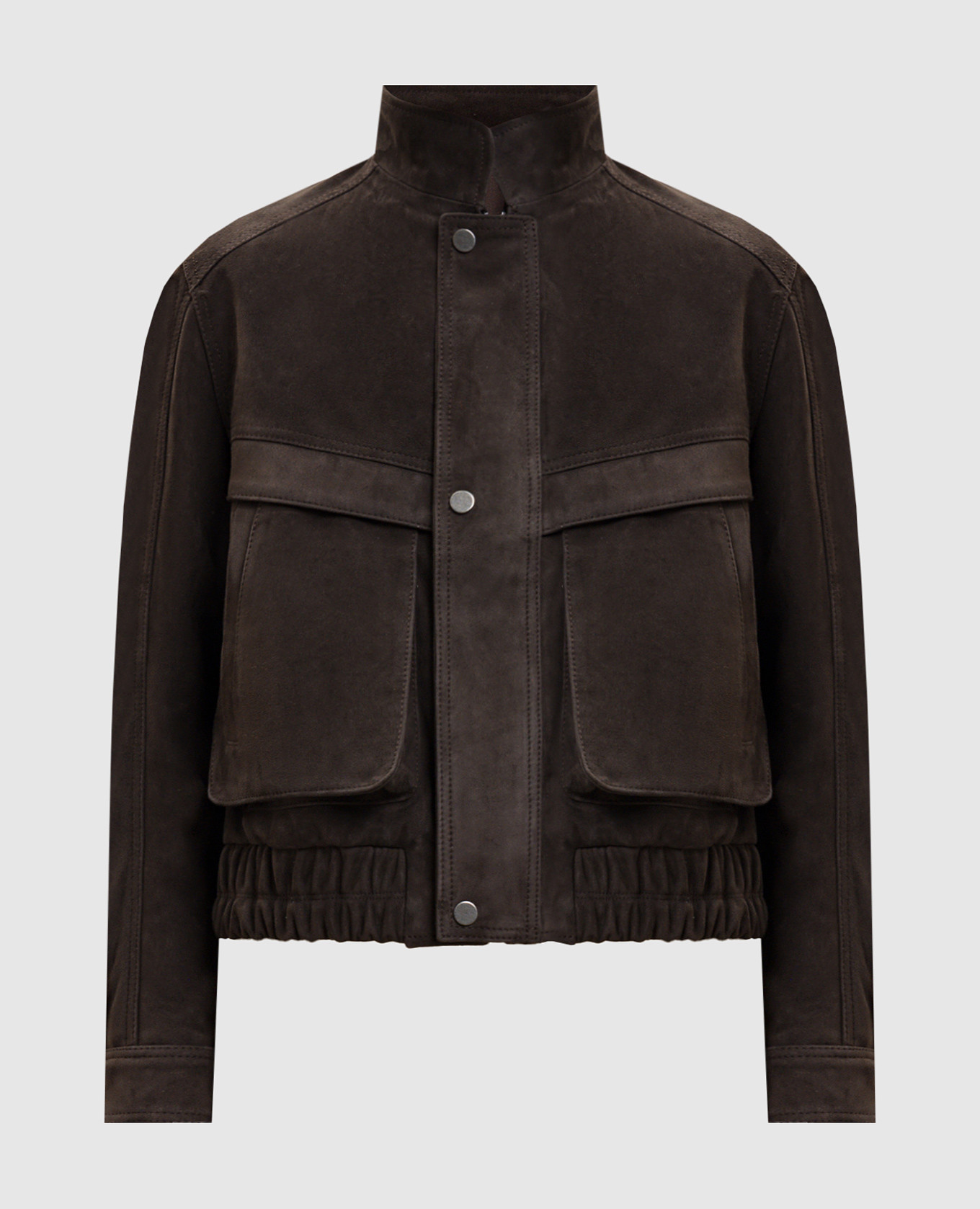 

Коричневая замшевая куртка, Коричневый, Кожаные куртки