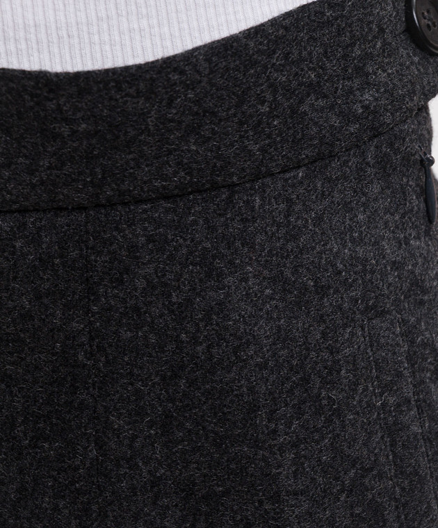 Jil Sander Серые брюки из шерсти J02KA0392J40333 изображение 5
