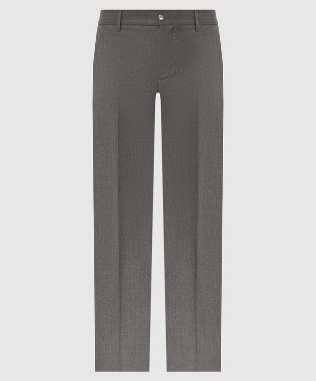 Bertolo Cashmere Сірі штани 000305001391