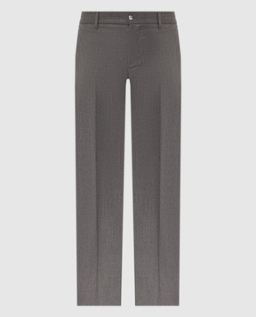 Bertolo Cashmere Сірі штани 000305001391