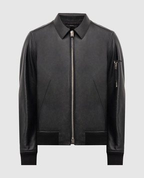 Tom Ford Чорна шкіряна куртка LBS086LMN035