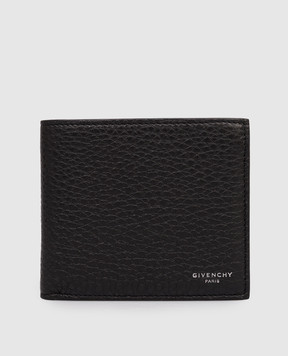 Givenchy Черный кожаный портмоне с принтом логотипа BK60GUK213