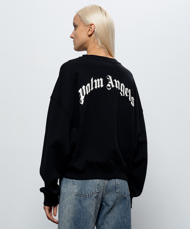 Palm Angels Черный свитшот PAWBA003FL001 изображение 3