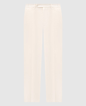 Brett Johnson Белые брюки с эмблемой SS26P59BSICIVO