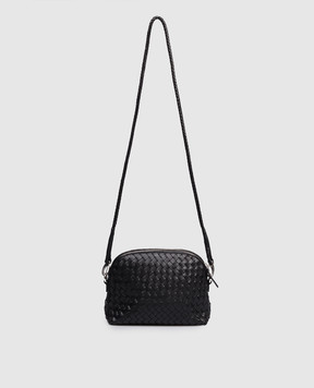 Dragon Черная кожаная сумка Fellini DGS68011