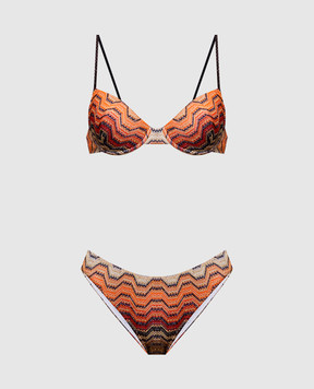 Missoni Купальник у візерунок MC22SP01BR015D