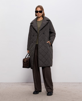 Kiton Коричневі штани з вовни та кашеміру D56106K0105I