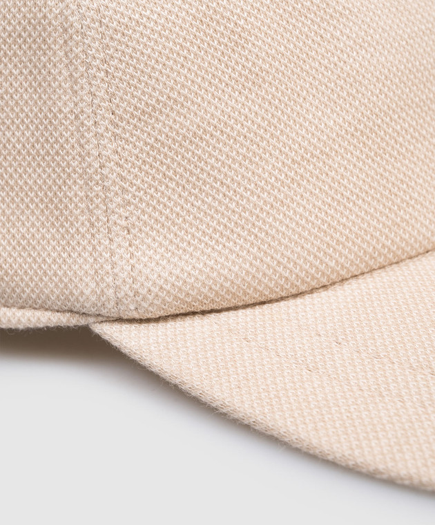 CAPOBIANCO Бежева кепка 20MC1MG00 зображення 4