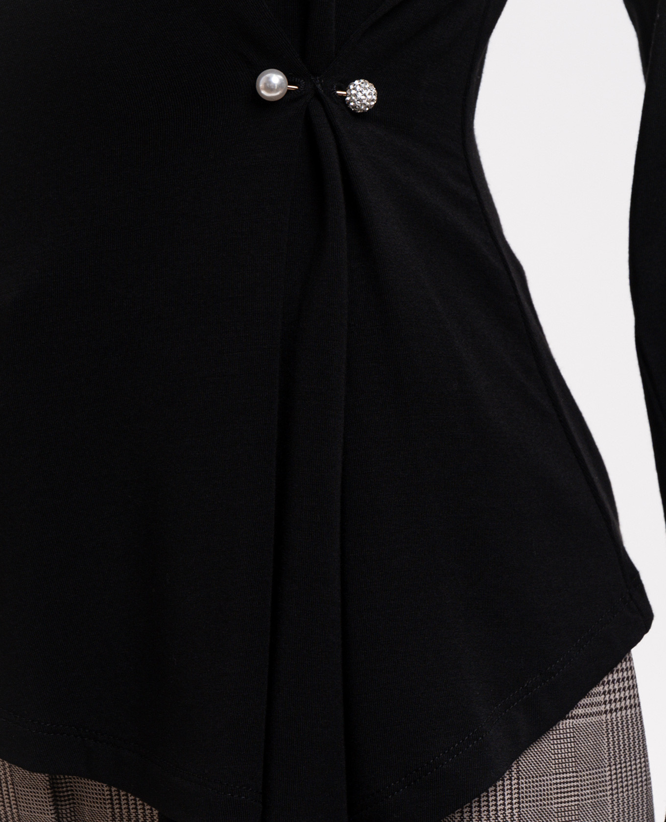 Twinset Черный гольф 262LI2VAA изображение 6