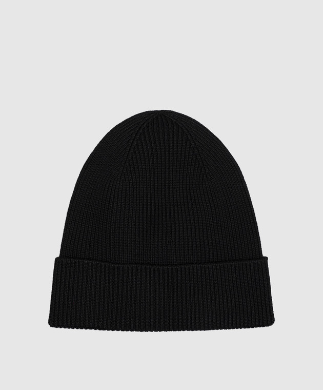 Moncler Черная шапка из шерсти L20913B70500A9342 изображение 3
